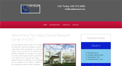 Desktop Screenshot of foxvalleyresearch.com